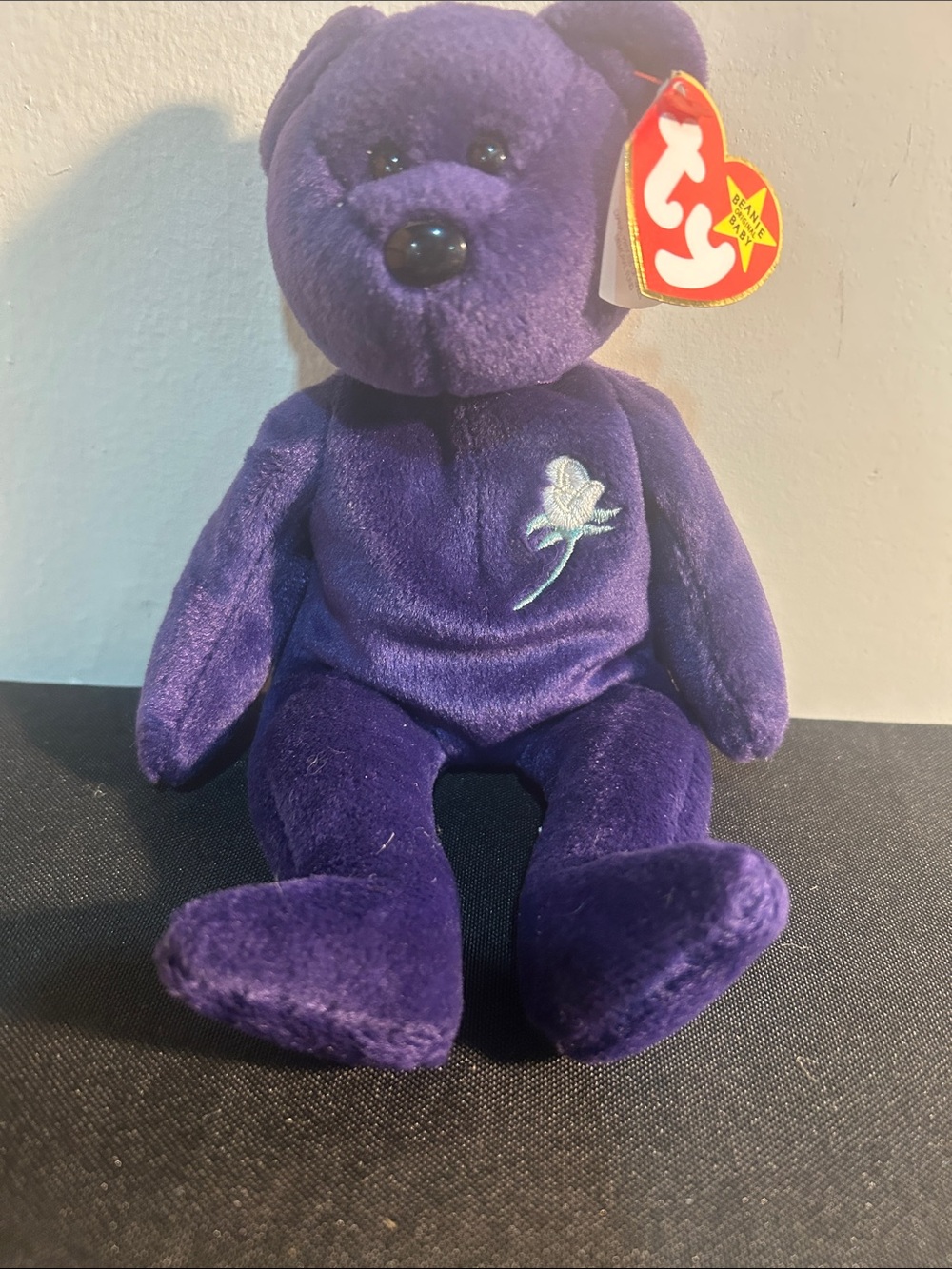 Beanie baby princess Deanna bear pe pellets
